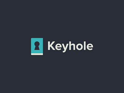 Keyhole Logo Pt. 1 branding design identity logo mark typography website