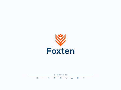 Foxten | Minimalist Fox Logo Design