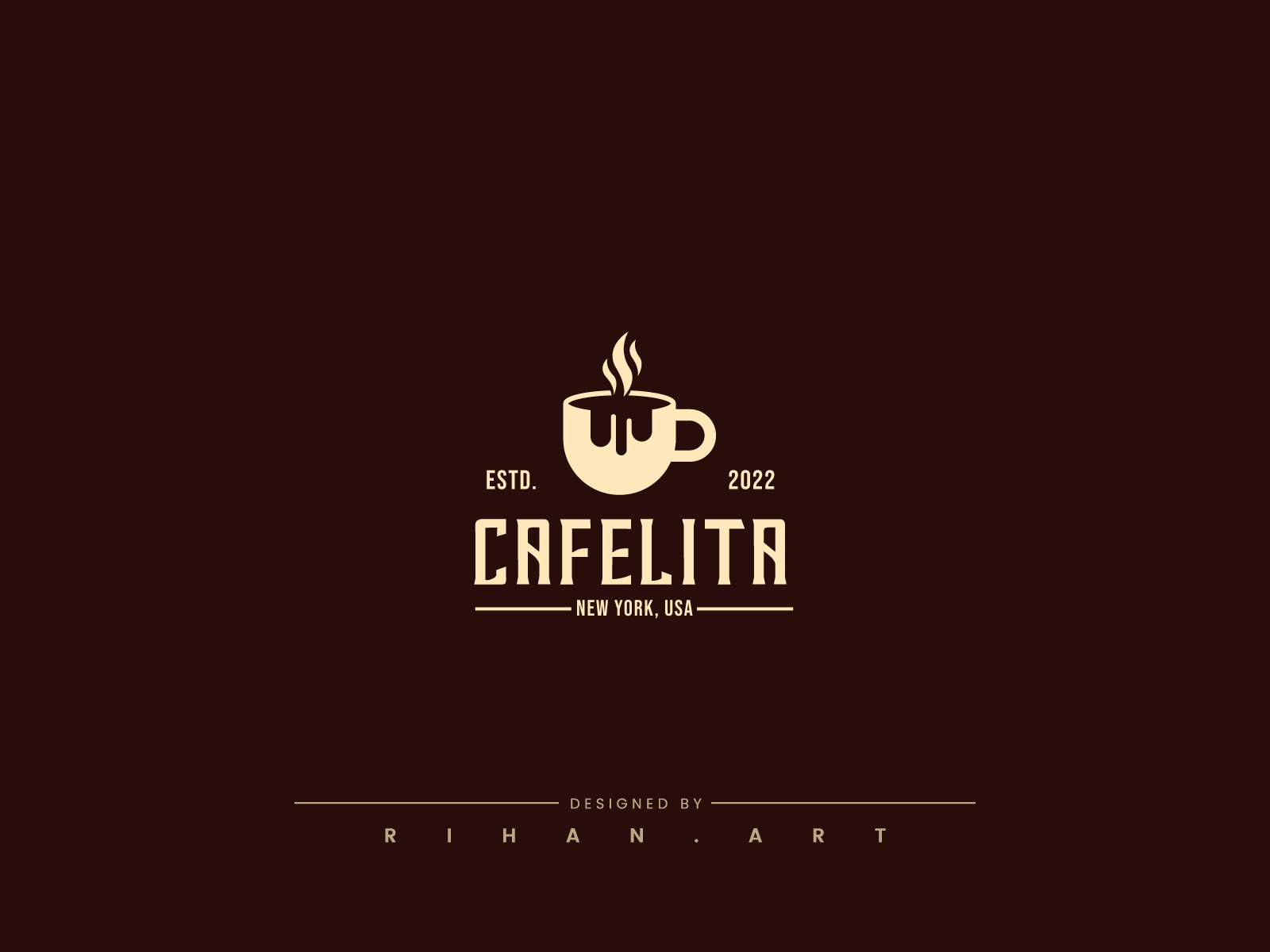 Cafelita Branding Design | Coffee Shop | Vintage | Logo Design by Rihan ...