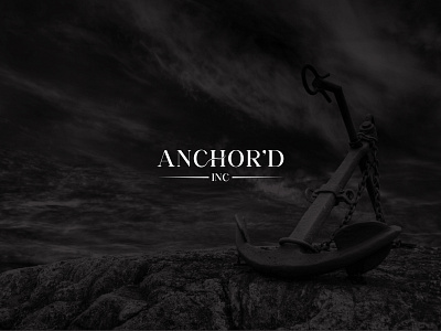 Anchor'd | organic | wellness | luxury logo Design 2022