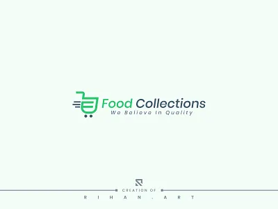 Food E-Commerce | Grocery Shop | Cart | Letter F Logo Design 99design bag branding buy cart logo creative logo ecommerce ecommerce logo food grocery shop letter f logo logo design logo designer minimalist online stor sell shop shopping store