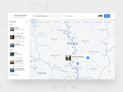 Travel planner 🧭 adventure app design map planner planning travel travel app trip ui userinterface ux web design webdesign