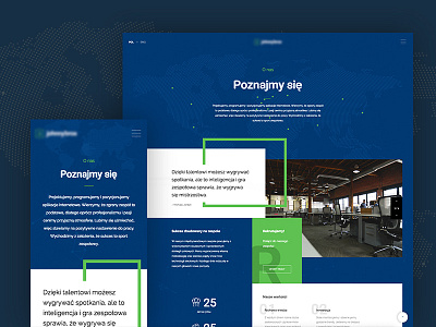 About Us Page about about page blue green grid layout mobile first mobile first ui ux web design webdesign website