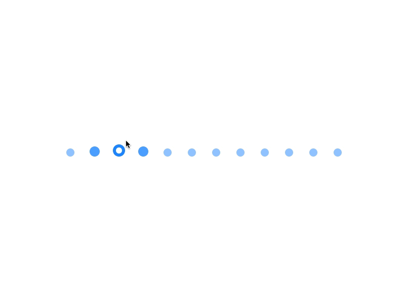 Pagination Dots animation codepen component css dots javascript pagination ui