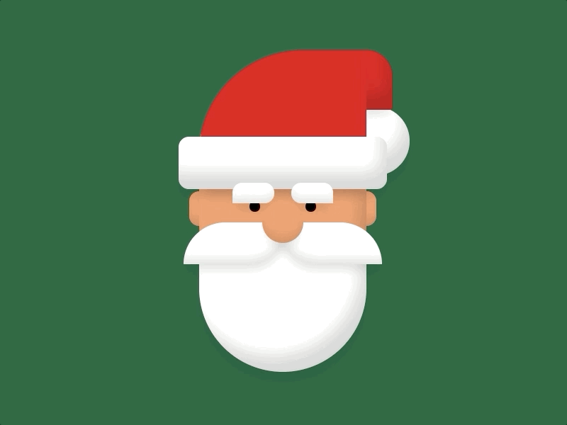 Naughty or Nice? character animation christmas codepen css css animation emoji holiday santa