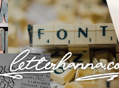 Letterhanna branding font handwritten typeface