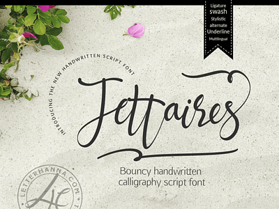 Jettiares Script Font