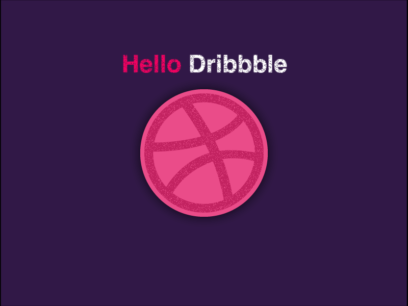 Hello Dribbble animation basketball cookie dribbble food fortune fortune cookie hello invite player vivek vivek singh