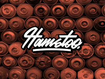 Hamstoo design graffiti hand lettere logo