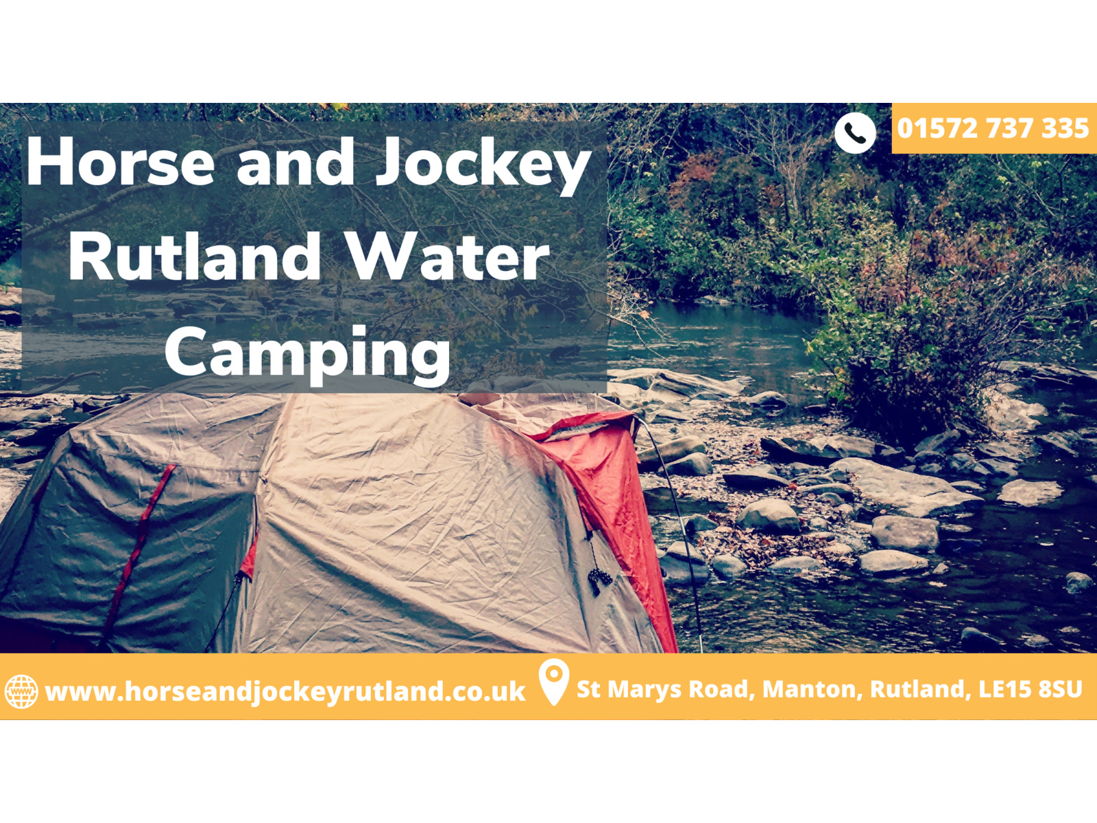 Come Experience Spectacular Rutland Water Camping by The Horse Jockey