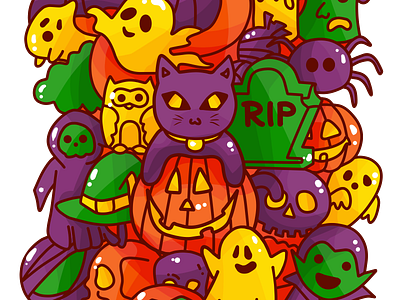 halloween cat