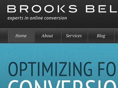 Brooks Bell Redesign redesign site testing