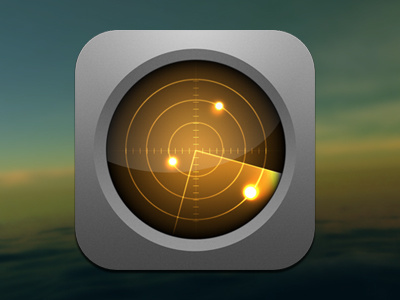 Radar app icon ios