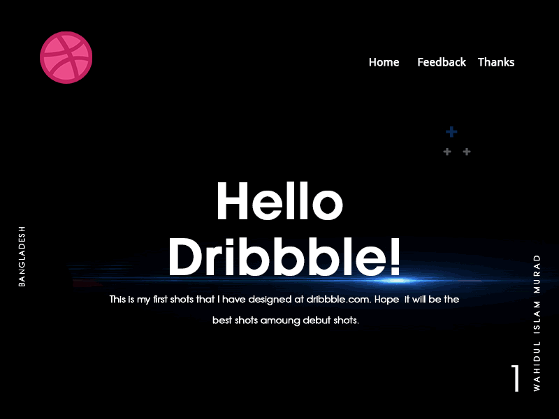 Hello Dribbble! 1st shots debuts invitation invite popular recent thank you