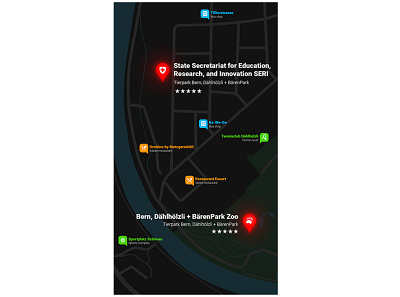 Day 29. Map app challenge dailyui design ui ui design