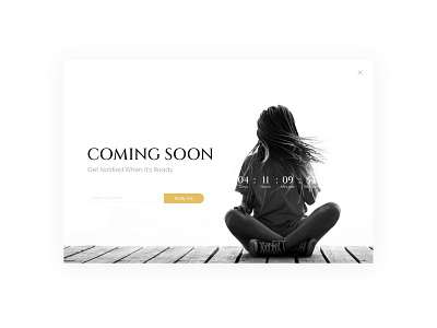 Day 48: Coming soon app challenge coming soon dailyui day 48 design ui ui design