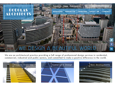 Douglas Architects - Website Design and Development architect website engineering website wordpress
