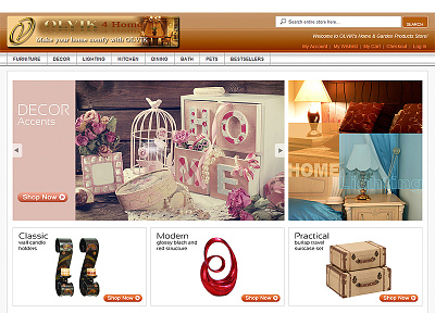 OLVIK 4 - Online Store Web Design and Development e commerce website magento online store shopping website
