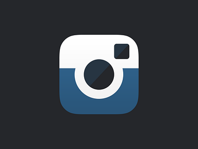 Instagram Icon flat icon instagram ios7 redesign unsolicited