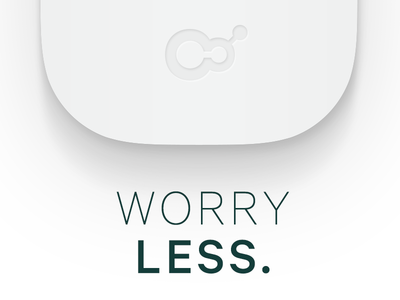 Embue - Worry Less. brand calibre embue home hvac identity poster print smart home