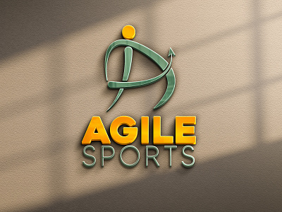 Agile Sports Logo branding design graphic design icon illustration letter letter a letter a logo logo minimal logo sports sports logo typography vector vector logo
