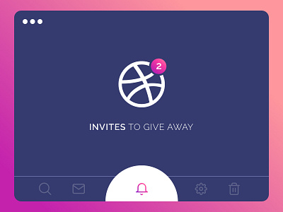 Two Dribbble Invites :) dark draft dribbble invite invites minimal welcome