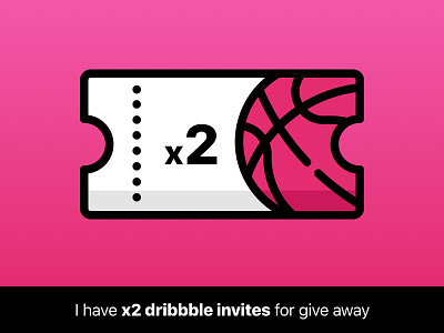 Two Dribbble Invites