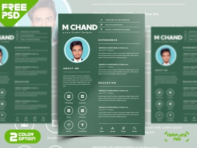 Black-Clean Resume Template PSD clean creative cv doc docx freepsd graphicdesign infographic job manager microsoft modern photoshop print professional psd resume student template word