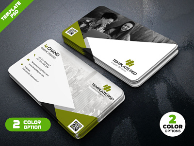 Modern Designer  Business Card Template PSD