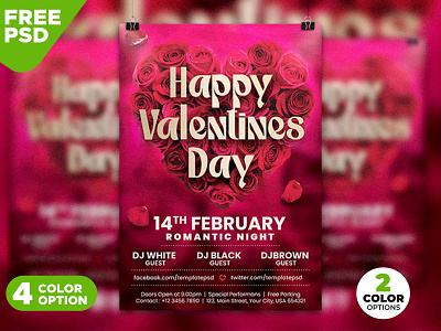 Valentines Day Flyer Template PSD advert advertisement ai bakupgraphic chand flyer freepsd graphicdesign layout poster posters psd psdfree template templatepsd valentines valentinesday vday vector webpsdstore