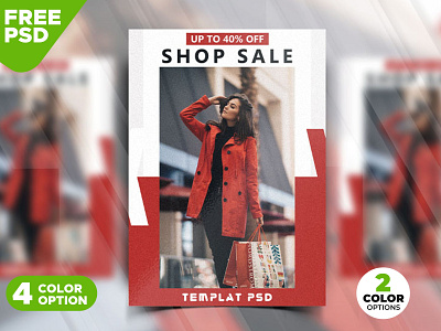 Fashion Promotion Flyer Design Template PSD