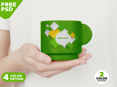 Download Ceramic Mug Mockup PSD