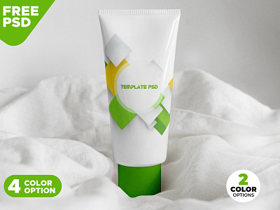 Cosmetics Tube Mockup PSD