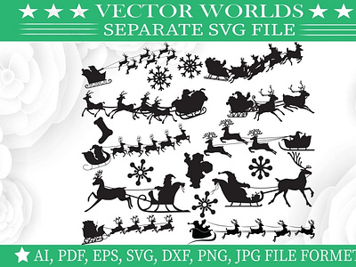 Santa Claus Raid SVG, Raid SVG Files