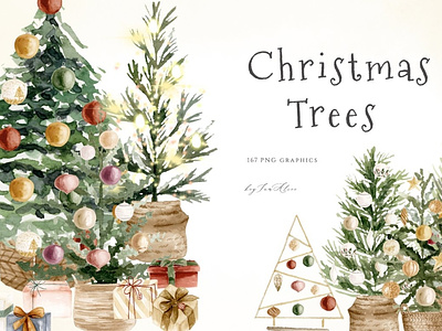Christmas trees Photoshop Files holiday festive noel png