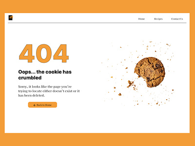 404 error page