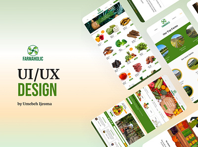 Farm Grocery website dailyui design farm app farm website graphic design grocery app illustration logo ui ux
