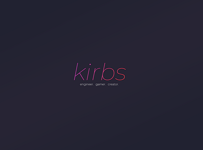 kirbs landing test brand cyberpunk landing new personal