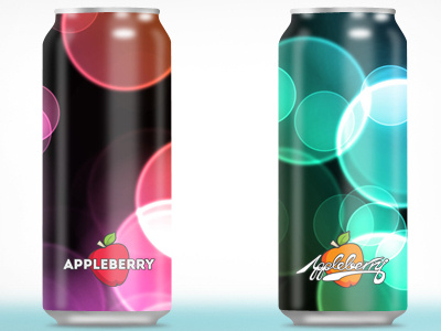 Appleberry Cans apple appleberry berry branding can fruit juice logo