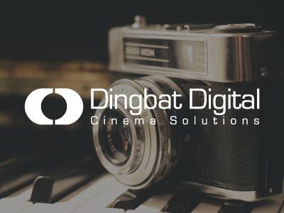 Dingbat Digital awesome brand camera cinema digital dingbat logo solutions video