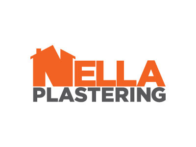 Nella Plastering branding builder house logo plaster woodbridge