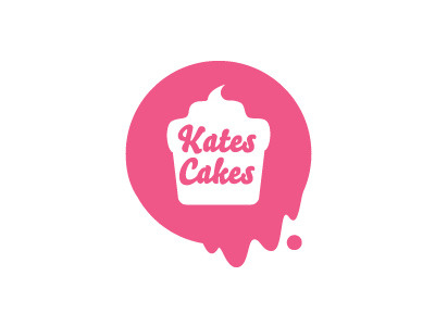 Kates Cakes cake kate logo perth pink yummy