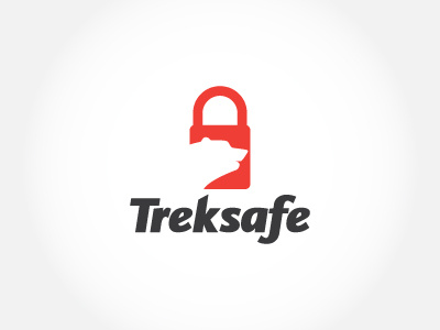Treksafe Padlock concept. bear camping lock padlock safety security