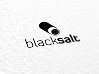 Blacksalt black blacksalt cafe lee logo restaurant salt shaker woodbridge