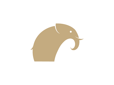 Elephant_Gold_V7 cilabstudio elephant logo montreal