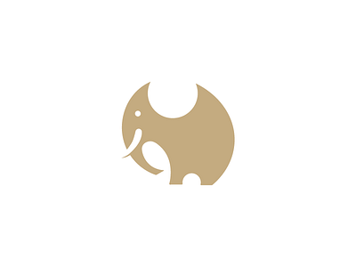 Elephant_Gold_V10 cilabstudio elephant logo montreal