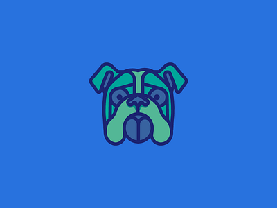 25_July_2016_Cilabstudio bulldog dog icon logo pet