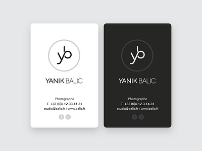 Business_Card_Yanik_Balic business business card card photographe photography