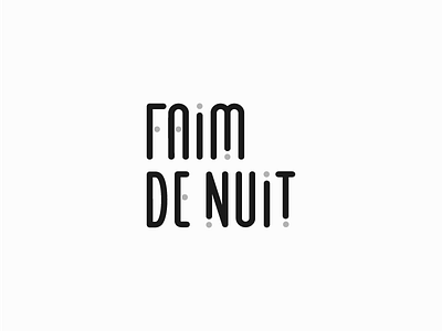 Food lOGO FDN delivery entrega food france livraison logo night noche nuit pizza