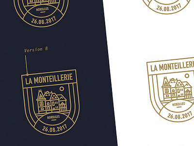 Monteillerie_emblem emblem france gold house logo manoir manor monteillerie